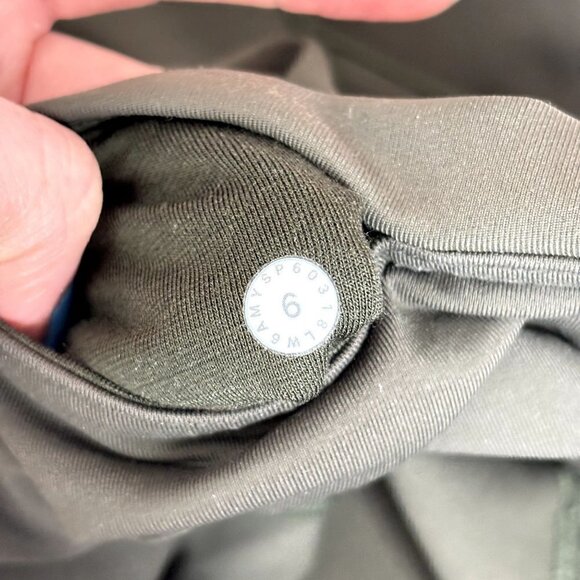 Lululemon All The Right Places Crop II *23" Dark Olive 6 - Picture 3 of 9